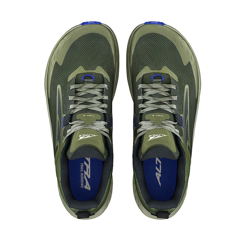 Altra TIMP 5 Men's Trail Running Shoes Olive | RSU-076491