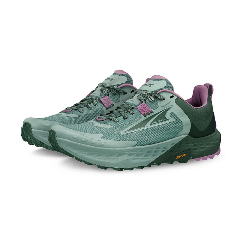 Altra TIMP 5 Women's Trail Running Shoes Green | XPB-280731