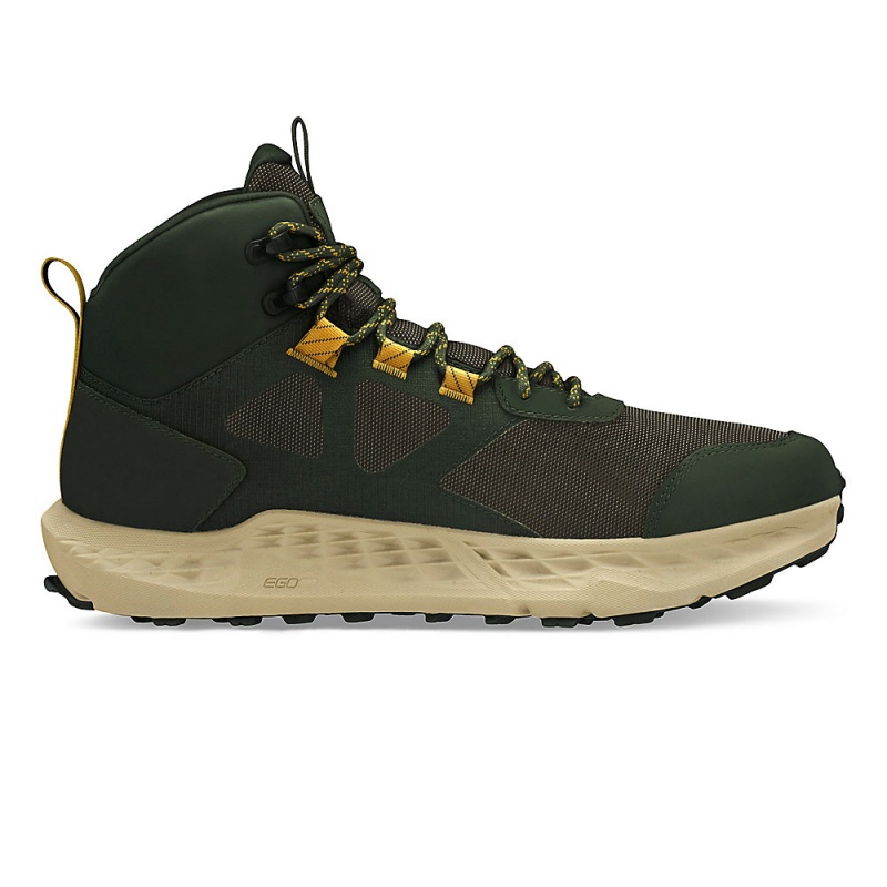 Altra TIMP HIKER GTX Men's Hiking Boots Olive | RND-083729