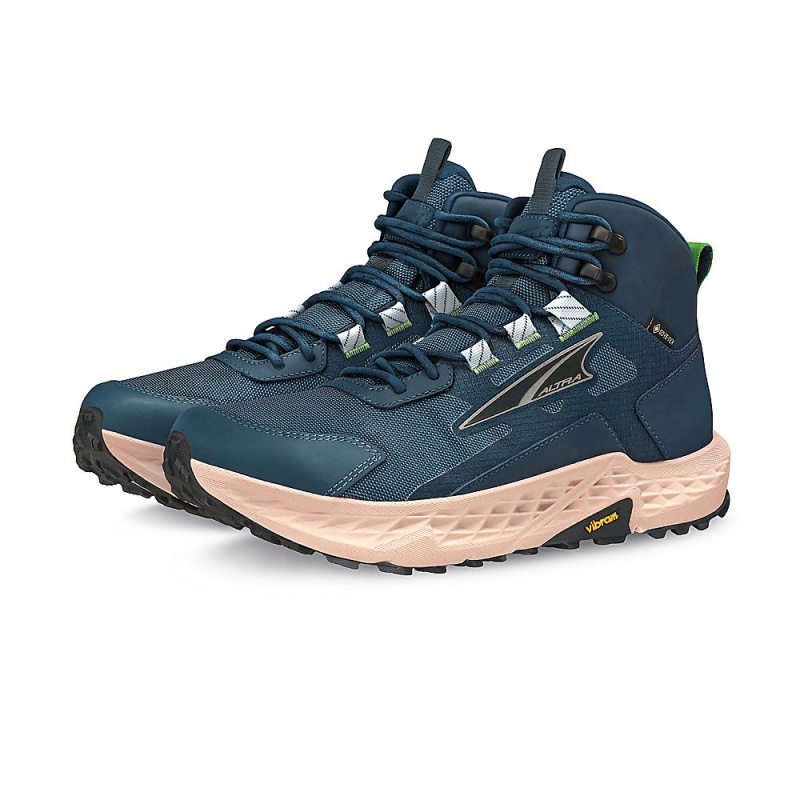 Altra TIMP HIKER GTX Women's Hiking Boots Navy | KGS-125360