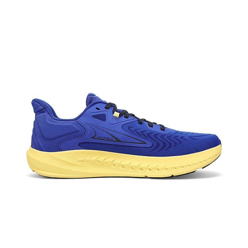 Altra TORIN 7 Men's Road Running Shoes Blue / Yellow | ILM-165794