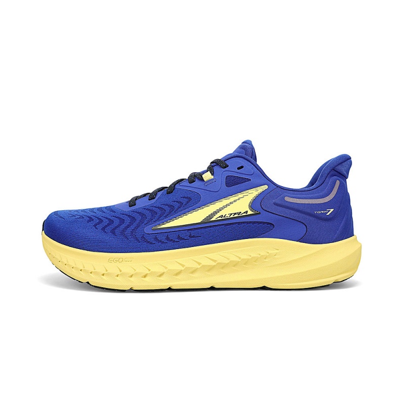 Altra TORIN 7 Men\'s Road Running Shoes Blue / Yellow | ILM-165794