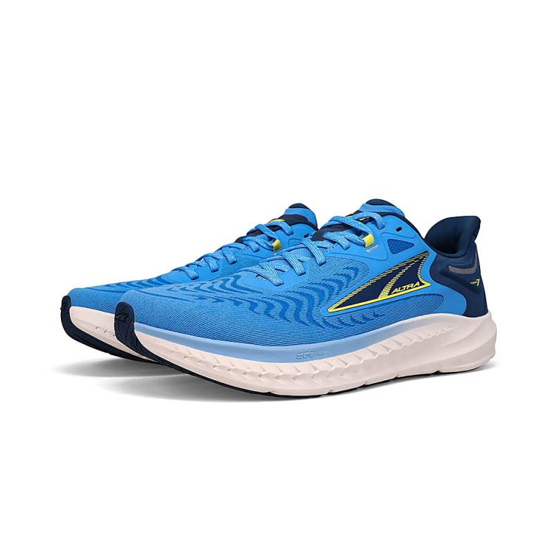 Altra TORIN 7 Men's Road Running Shoes Blue | GMN-253689