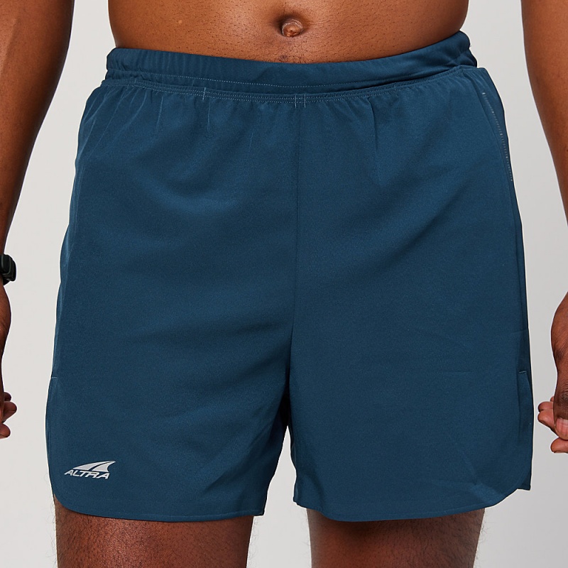 Altra TRAIL STASH Men's Shorts Navy | UWC-520684