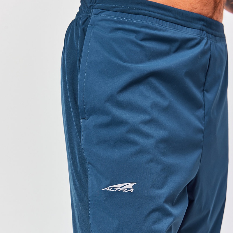 Altra TRAIL WIND Men's Pants Navy | ICF-268479