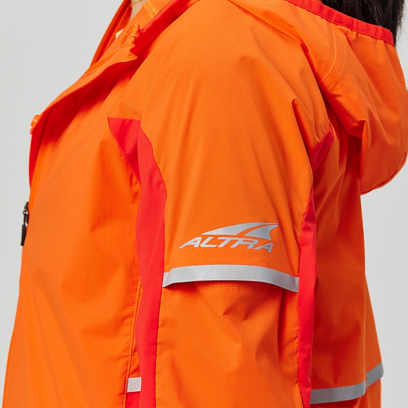 Altra TRAIL WIND Women's Jackets Red / Orange | PRM-247368