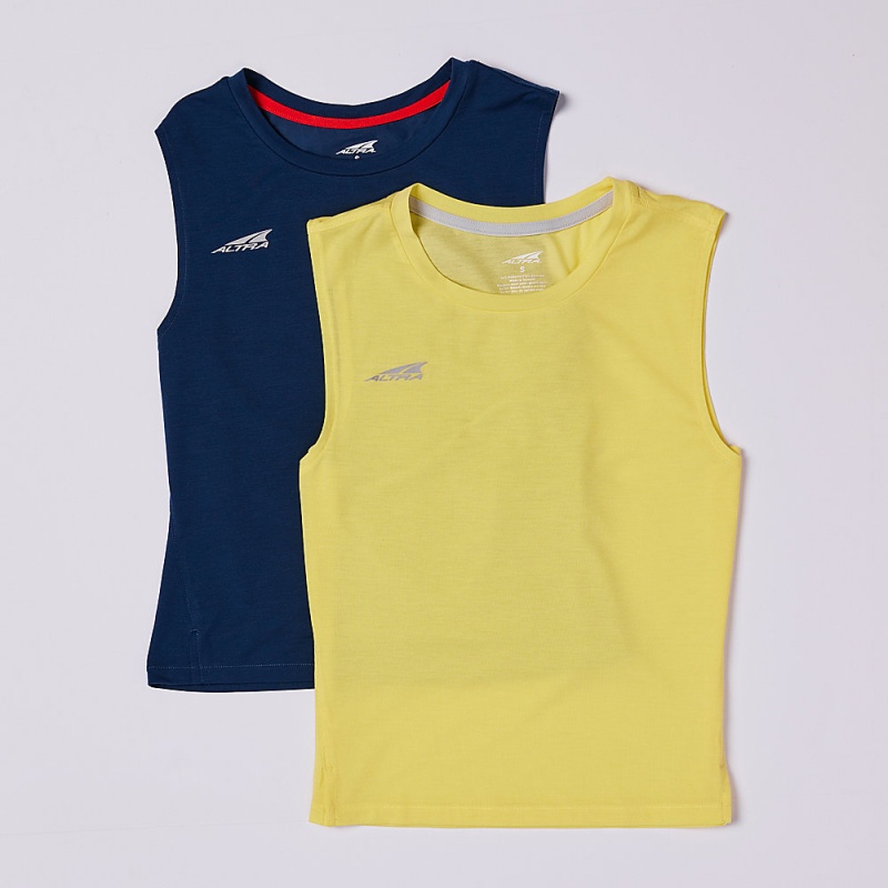 Altra TRAIL Women's Tank Top Yellow | VMD-679245