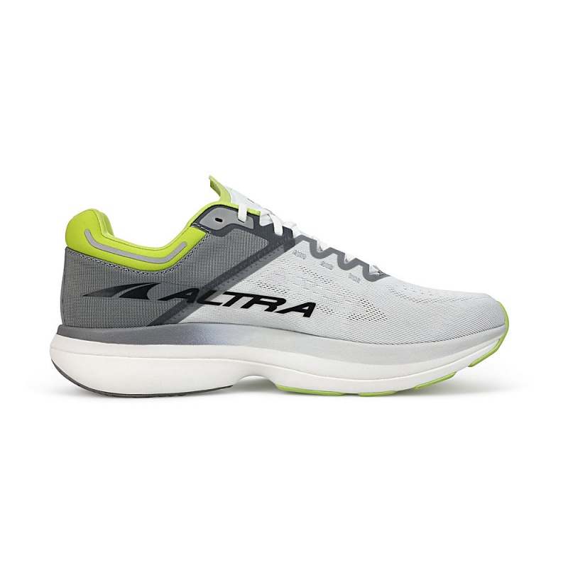 Altra VANISH TEMPO Men's Road Running Shoes Grey / Yellow | SGJ-098246