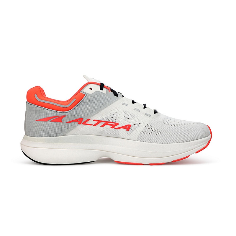 Altra VANISH TEMPO Men's Road Running Shoes White / Coral | IBF-987021