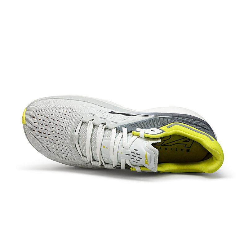 Altra VANISH TEMPO Women's Road Running Shoes Grey / Yellow | DXZ-167093