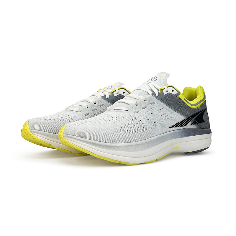 Altra VANISH TEMPO Women's Road Running Shoes Grey / Yellow | DXZ-167093