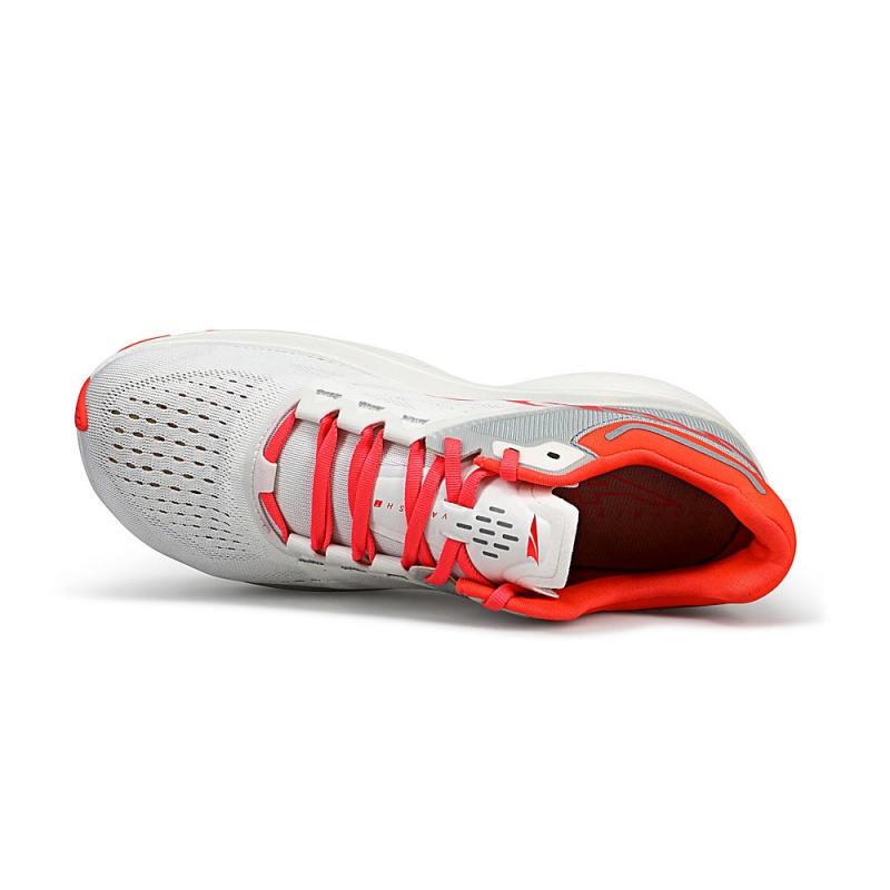 Altra VANISH TEMPO Women's Road Running Shoes White / Coral | FXO-017456