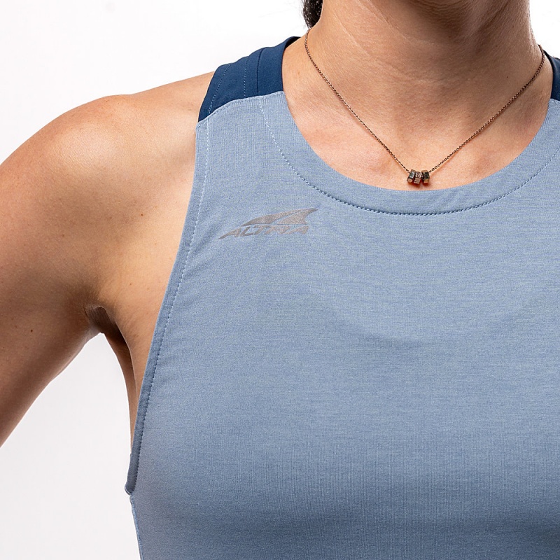 Altra VANISH Women's Tank Top Blue | CKJ-801257