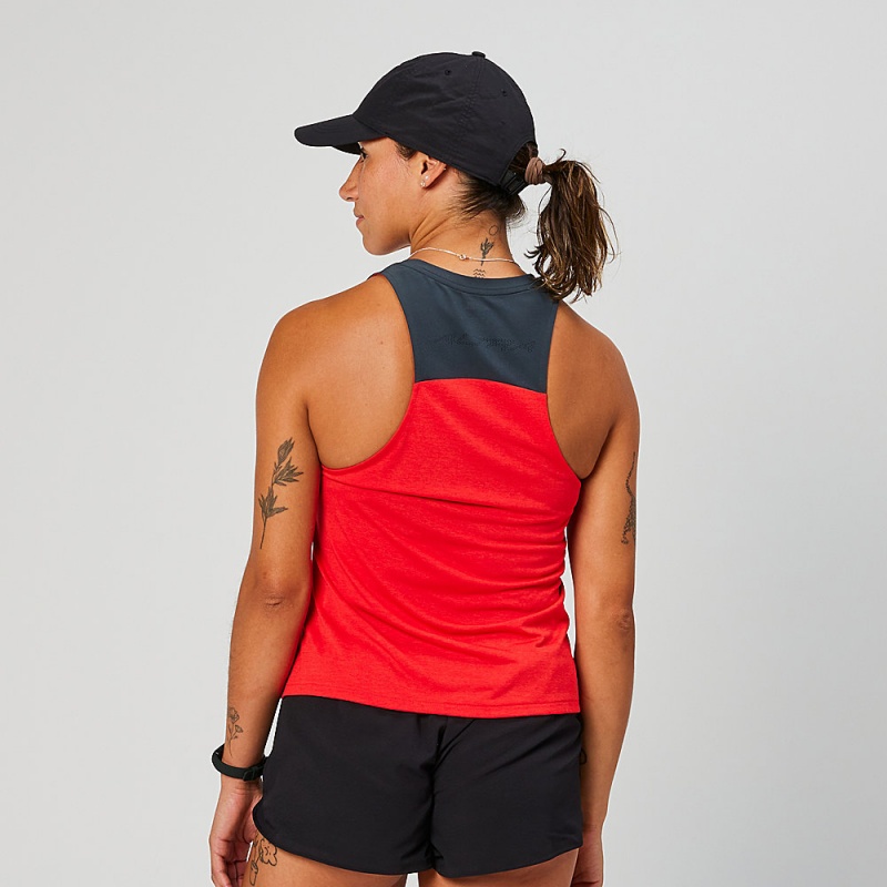 Altra VANISH Women's Tank Top Red | CAY-527194