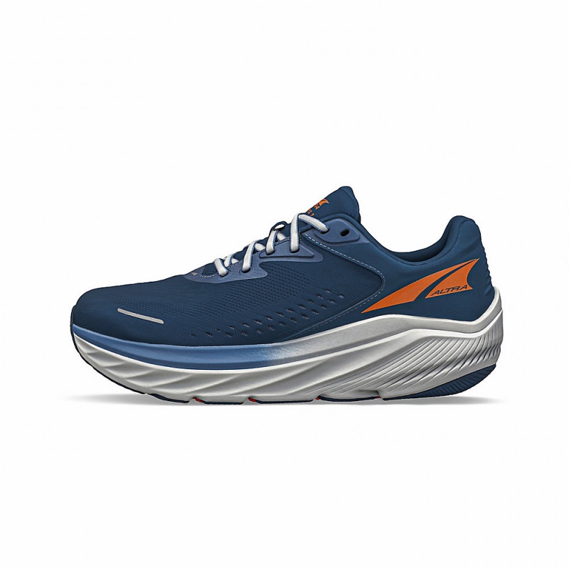 Altra VIA OLYMPUS 2 Men\'s Road Running Shoes Navy | EGA-863425