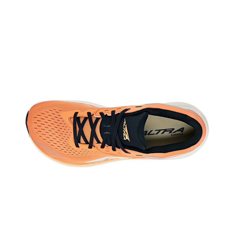 Altra VIA OLYMPUS Men's Road Running Shoes Black / Orange | WDA-243670