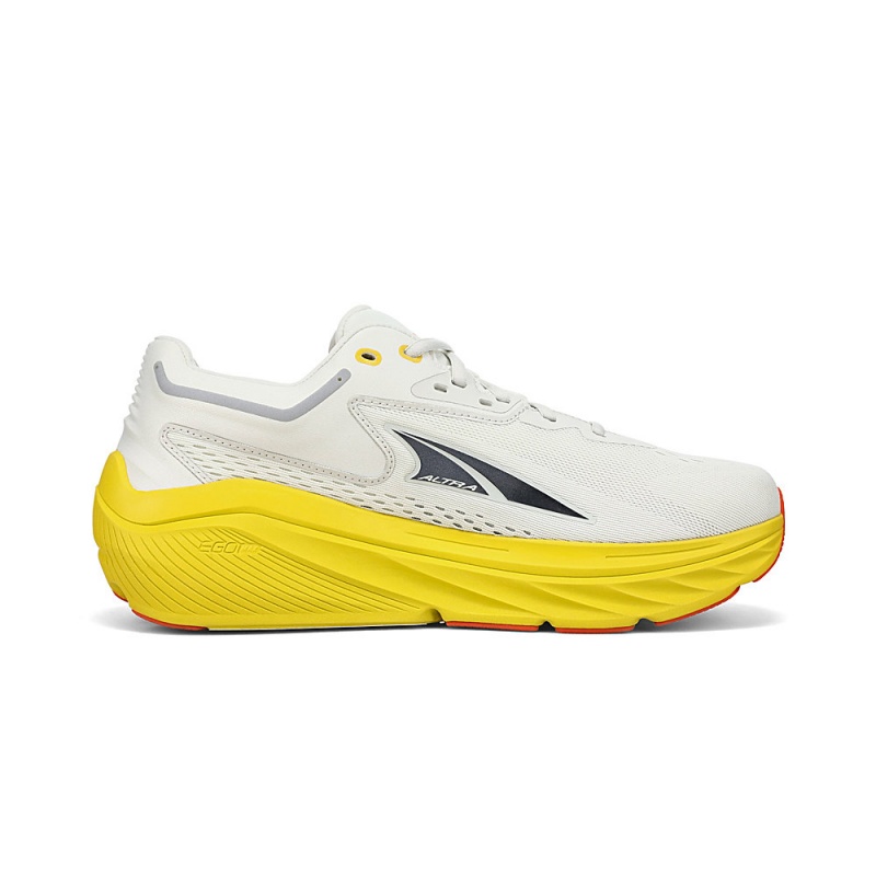 Altra VIA OLYMPUS Men's Road Running Shoes Grey / Yellow | KTE-802973