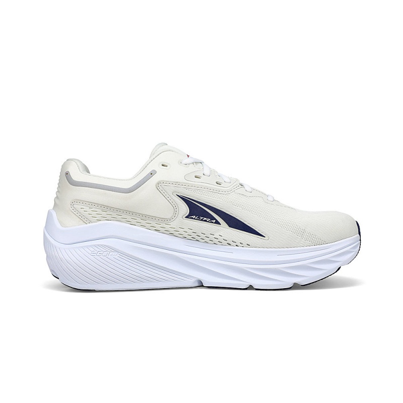 Altra VIA OLYMPUS Men's Road Running Shoes White / Blue | ZRS-864329