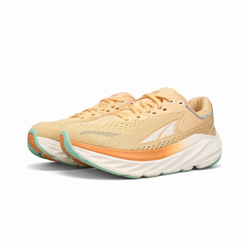 Altra VIA OLYMPUS Women's Road Running Shoes Green / Orange | HXM-691350