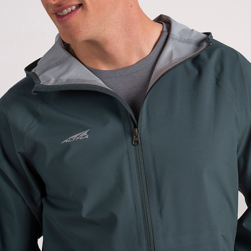 Altra WATERPROOF RUN Men's Jackets Green | LMG-415387